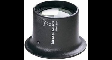 Eschenbach 11247 Horlogemakersloep Vergrotingsfactor: 7 x Lensgrootte: (Ø) 25 mm Antraciet