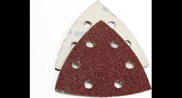 Delta Schuurschijf - Driehoek Schuurpapier - Korrel 80 - 96mm - 10 Stuks