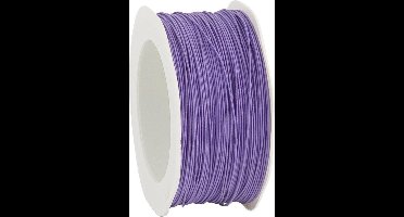 Deco ijzerdraad lila 1mm 100mtr - Snelle levering