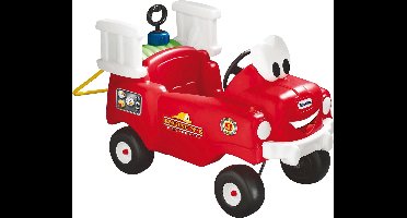 Little Tikes Cozy Coupe Brandweerwagen met Waterspuit Loopauto - Rood