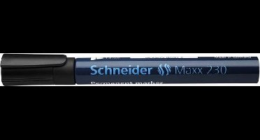 Viltstift schneider maxx 230 rond 1-3mm zwart | 10 stuks