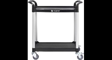 TOOLCRAFT 1296213 Servicewagen Kleur (specifiek): Zwart, Zilver