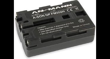Ansmann A-Son NP FM 500H Lithium-Ion (Li-Ion) 1500mAh 7.4V oplaadbare batterij/accu