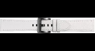 Samsung Leren bandje - Samsung Gear Sport - wit