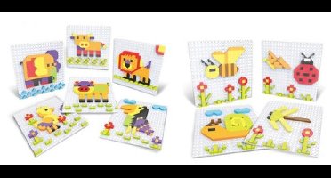 Puzzel - Blokken - Eddy Toys Puzzelkunst Kunststof 297-delig - vanaf 3 jaar