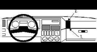 Brodit Proclip Angled Mount (851855)