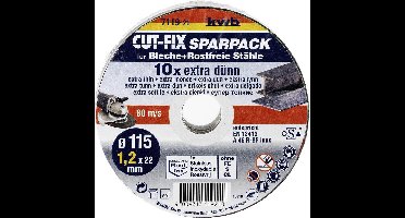 KWB Doorslijpschijf - 115 x 1.2 mm 10st
