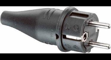 Stekker 230V Randaarde - IP44 - 3 x 1,5mm