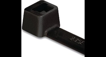 HellermannTyton 111-01719 T30R-PA11-BK Kabelbinder 150 mm 3.50 mm 100 stuk(s)