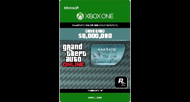 Grand Theft Auto V (GTA 5) - Megalodon Shark Card: $ 8.000.000 - Xbox One download