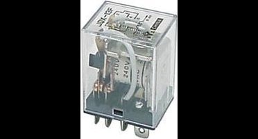 KRACHTIG RELAIS 10A/24VDC-220VAC 2 x WISSEL 240Vac (VR10HD2402C)