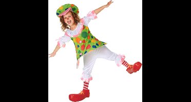 Vegaoo - Clown kostuum met hoepel voor meisjes