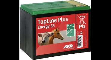 AKO Batterij vierkant 9v 55Amp.