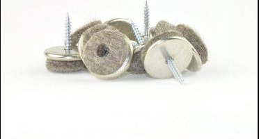 QlinQ viltglijnagel vernikkeld bruin 30 mm