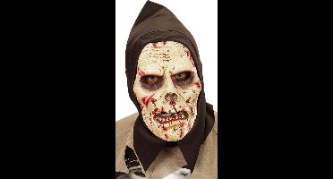 "Zombie masker met capuchon voor volwassenen Halloween  - Verkleedmasker - One size"