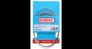 Schakel binnenkabel Elvedes 4000mm RVS ø1,1mm Shimano / Sram N-nippel (op kaart)