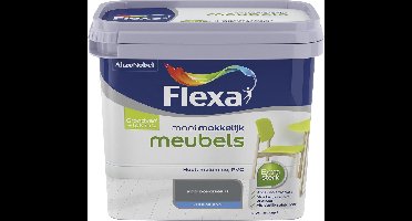 Flexa - Mooi Makkelijk Verf - Meubels - Mooi Donkergrijs - 750 ml