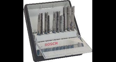 Bosch - 10-delige Robust Line decoupeerzaagbladenset Metal Expert T-schacht