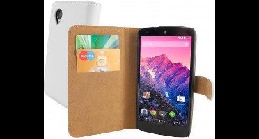 Mobiparts Classic Wallet Case LG Google Nexus 5 White