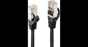 LINDY 48384 RJ45 Netwerkkabel, patchkabel CAT 5e F/UTP 5.00 m Zwart 1 stuk(s)