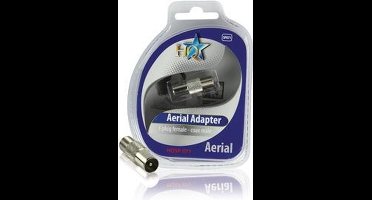 HQ Video Adapter F Plug Vrouwelijk - Coax Mannelijk
