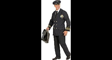 "Pilotenkostuum voor mannen - Verkleedkleding - Large"