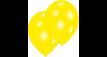 Amscan Ballonnen Geel 10 Stuks 28 Cm
