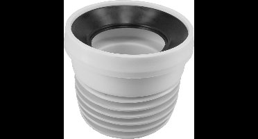 Riko Closet-Aansluitstukken 110X100 Wit Recht