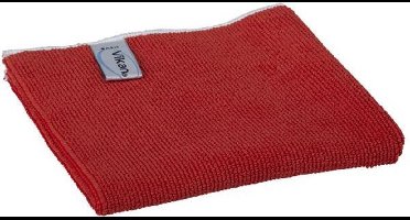 Microvezeldoek Vikan Basic 32x32cm rood