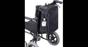 Aidapt Rolstoeltas gevoerd - 46x37x18 cm - Zwart