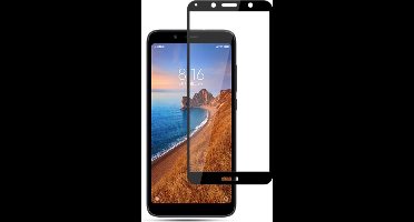Shop4 - Xiaomi Redmi 7A Glazen Screenprotector - Edge-To-Edge Gehard Glas Transparant