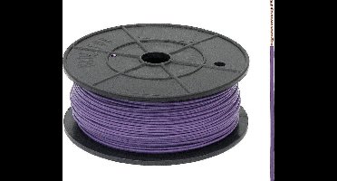 FLRY -B kabel - 1x 0,75mm - Paars - Rol 100 meter