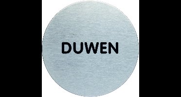 Pictogram|Deurbordje|Duwen | RVS | Durable