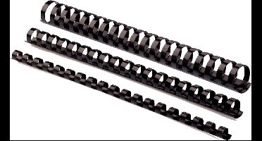 Fellowes bindruggen 38 mm zwart, 50 stuks