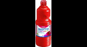 Giotto Bottle 1l Giotto poster paint red vermillon
