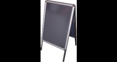 Stoepbord, Aluminium, a-bord met kliklijst, 50x70cm,