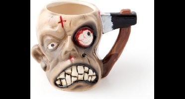 United Entertainment - Zombie Mug - Beker - Zwart/Wit