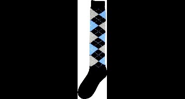 Excellent ruitersok - donkerblauw/grijs/blauw - 43/46
