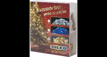 Premium Feest- Kerstverlichting 30 LED - Warm Wit