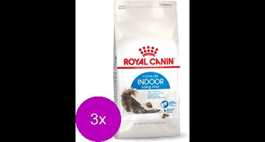Royal Canin Indoor Long Hair - Kattenvoer - 3 x 2 kg