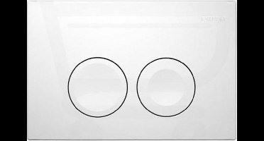 Geberit Delta 21 bedieningspaneel - wit