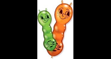 Ballonnen reuzenrupsen 70 cm