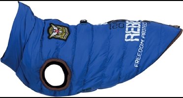 Trixie Hondenjas Saint-Malo Met Tuig Blauw Maat - 30cm