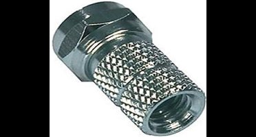 4 stuks F-connector set Kabeldiameter: 7 mm