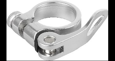 M-wave Zadelpenklem Clampy-qr 34,9 Mm Aluminium Zilver