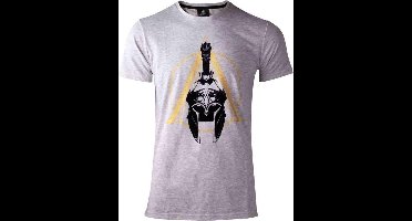 Assassin's Creed Odyssey - Spartan Helmet heren unisex T-shirt grijs - M