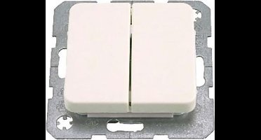 Berker M2 Modul 2 dubbele serieschakelaar - Inbouw - Wit