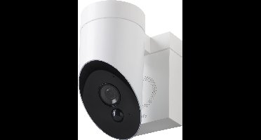 Somfy Outdoorcamera Wit - compatibe met Somfy Home Alarm Essential - buitencamera voor draadloos alarmsysteem