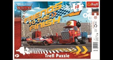 Framepuzzel  - Cars, 15 stukjes Puzzel