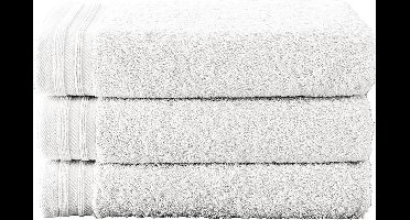 De Witte Lietaer Handdoeken Imagine White 50 x 100 cm - 3 stuks - Katoen